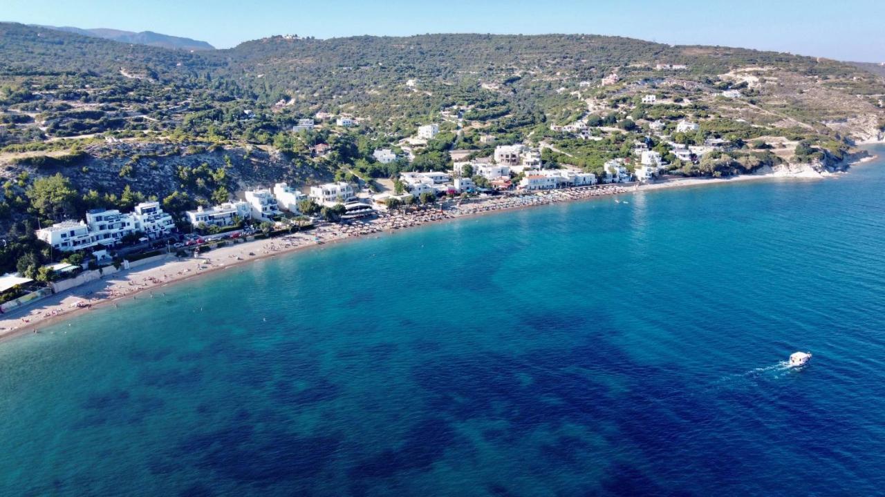 Yolanda Studios Paralia Agias Foteinis Esterno foto